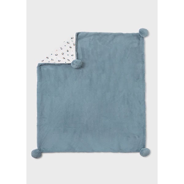 9.492.083-Mayoral Manta Bebé Pêlo Pompon Polar Blue.webp